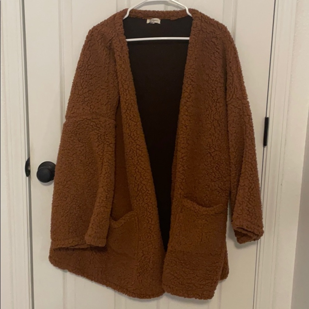 Sherpa cardigan